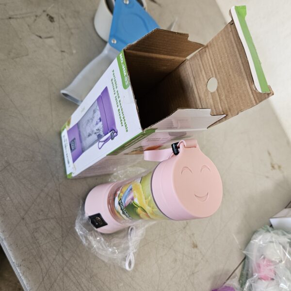 Portable Blender, Pink, 380ml | EZ Auction