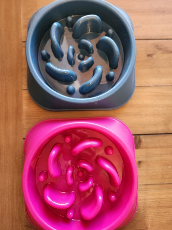 2Pcs Slow Feeder Dog Bowls Large Breed, Dog Slow Feeder Bowl, Dog Food Bowls Slow Feeder, Dog Bowl Slow Feeder, Dog Bowl That Slow Down Eating, Puzzle Dog Food Bowls, Slow Eating Dog Bowl | EZ Auction