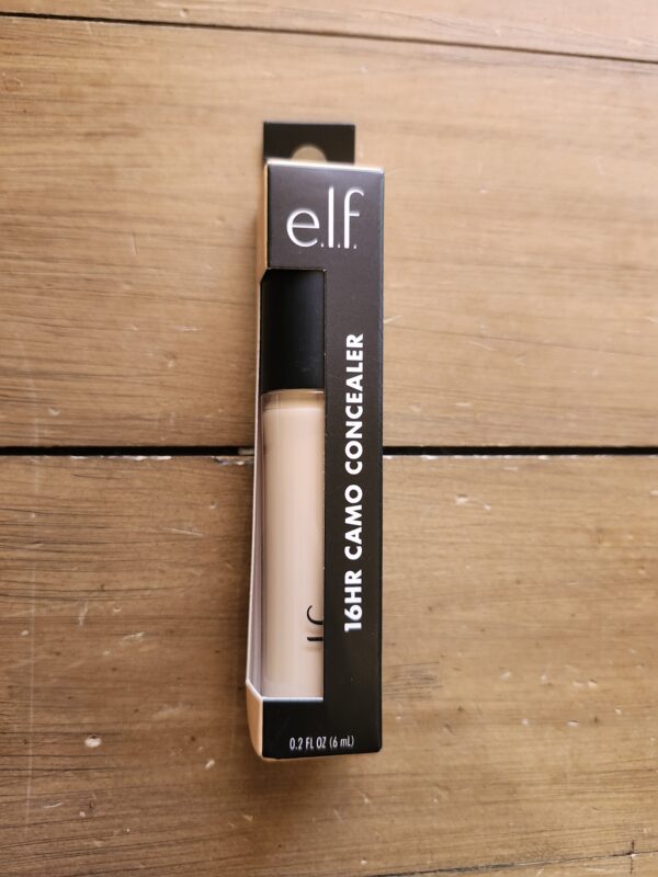 e.l.f. 16HR Camo Concealer, Full Coverage, Highly Pigmented Concealer With Matte Finish, Crease-proof, Vegan & Cruelty-Free, 0.203 Fl Oz | EZ Auction