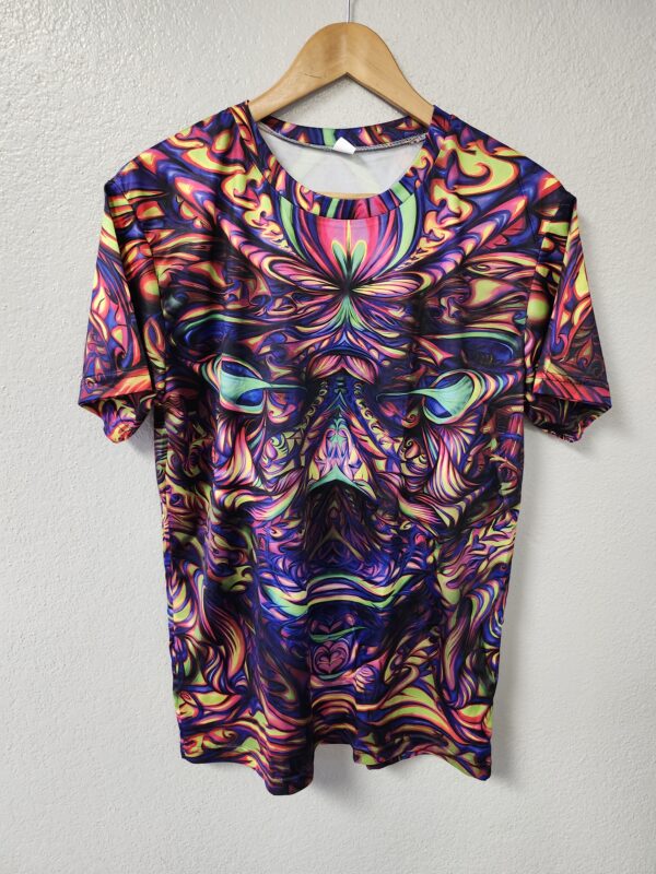 ***MEDIUM***Trippy Psychedelic T-Shirt Men's 3D Cool Graphic Short Sleeve Tees Top | EZ Auction