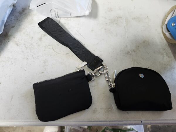 Mum's Memory Mini Zip Around Wristlet keychain Wallet for Women Dual Pouch Wristlet Portable wallet Coin Purse Mini Women Coin Pocket | EZ Auction