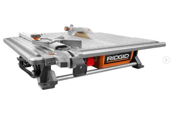 RIDGID 6.5-Amp 7 in. Blade Corded Table Top Wet Tile Saw | EZ Auction