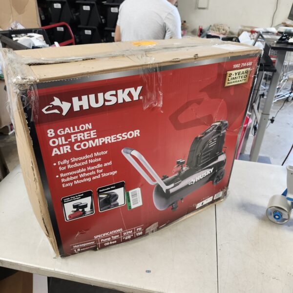 Husky Husky 8 Gallon 150PSI Hotdog Air Compressor | EZ Auction