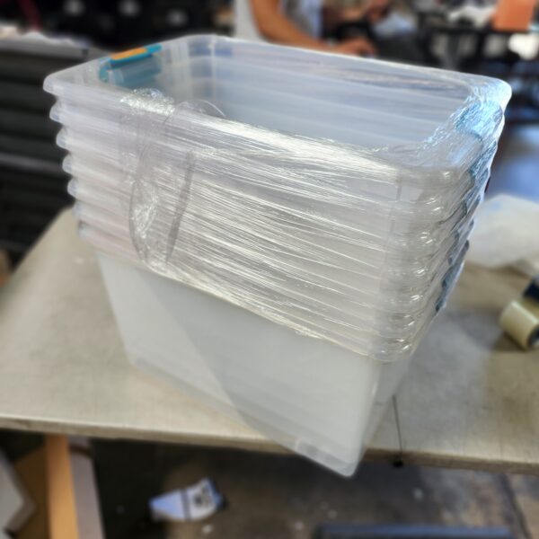 7 PACK Sterilite 64 Qt. Latching Storage Box | EZ Auction