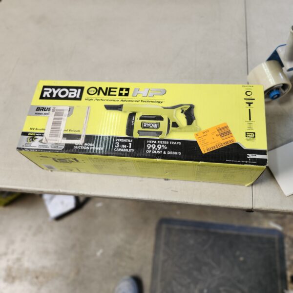 TOOL ONLY RYOBI Tools 5.0 5.0 out of 5 stars 1 18V ONE+ HP BRUSHLESS JOBSITE HAND VACUUM | EZ Auction