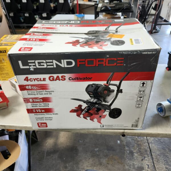 Legend Force 15 in. 46 cc Gas Powered 4-Cycle Gas Cultivator | EZ Auction