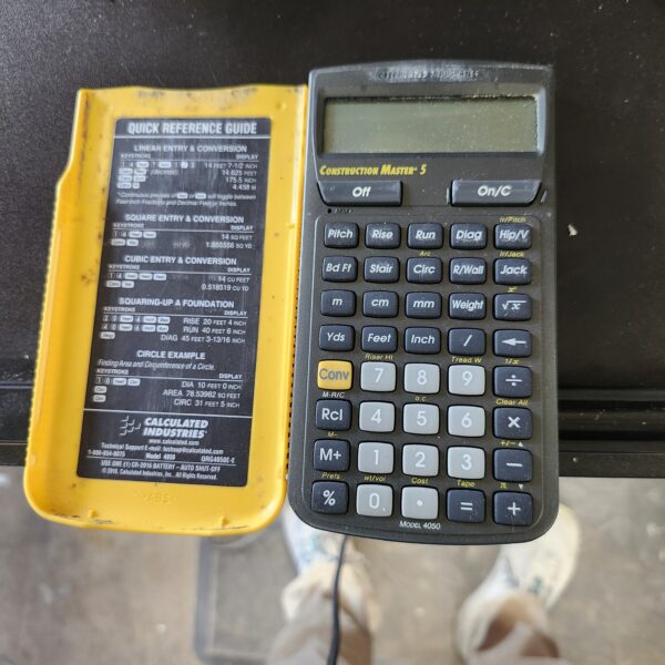 Calculated Industries Construction Master 5 Calculator | EZ Auction