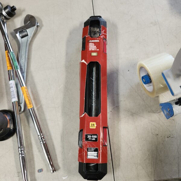 Husky 20 ft./lbs. to 100 ft./lbs. 3/8 in. Drive Torque Wrench | EZ Auction