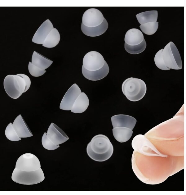 30 Pcs Dome Hearing Aid Silicone Hearing Aid Domes Hearing Aid Power Domes Medium Power Domes Small Close Domes Ear Tips Hearing Direct Domes Large Power Dome for Hearing Resound Accessories(White) | EZ Auction