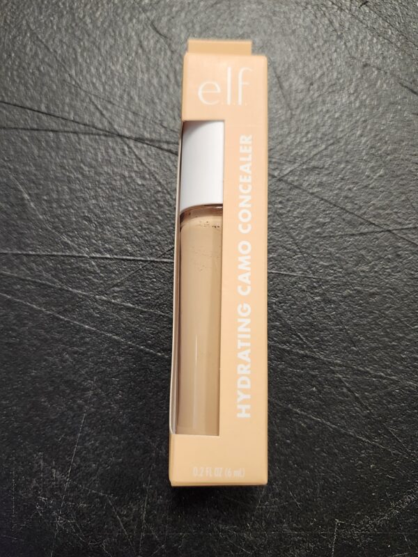 ***UNKNOWN EXPERATION***e.l.f. Hydrating Camo Concealer, Lightweight, Full Coverage, Long Lasting, Conceals, Corrects, Covers, Hydrates, Highlights, Light Sand, Satin Finish, 25 Shades, All-Day Wear, 0.20 Fl Oz | EZ Auction