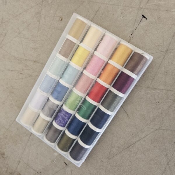 LEONIS 30 Color All-Purpose Polyester Sewing Threads 100 m / 110 yds Each [ 93012 ] | EZ Auction