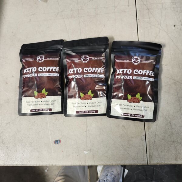 3 PACK Instant Keto Coffee Powder Low-carb Coffee Weight Loss Appetite Suppressant | EZ Auction