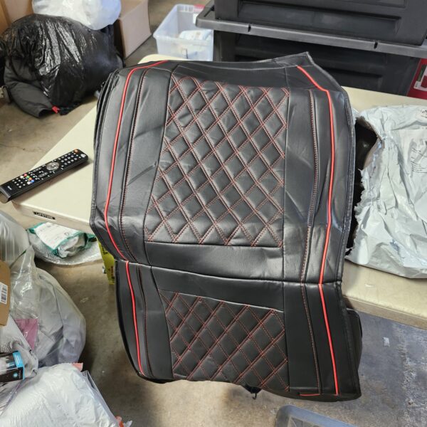 FOR MINI COOPER 2002- 2023 PU LEATHER CAR SEAT COVERS CUSHION FULL SET FRONT 2 PCS | EZ Auction