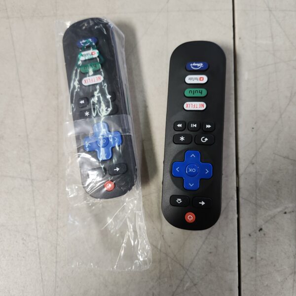 (Pack of 2) Replacement Remote Control Only for Roku TV, Compatible for TCL Roku/Hisense Roku/Onn Roku/Philips Roku Smart TVs(Not for Stick and Box) | EZ Auction