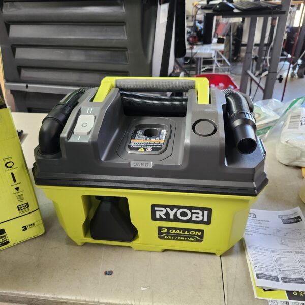 *** TOOL ONLY *** RYOBI 18V ONE+ Link 3 Gallon Wet/Dry Shop Vacuum | EZ Auction