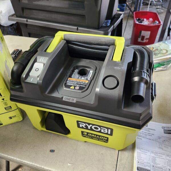 *** TOOL ONLY *** RYOBI 18V ONE+ Link 3 Gallon Wet/Dry Shop Vacuum | EZ Auction