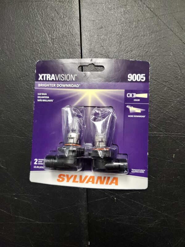 SYLVANIA 9005 XtraVision Halogen Headlight Bulb - High-Performance Halogen Car Headlight Bulb - Halogen Headlight Light Bulb with No Glare - Automotive Light Bulb - 2 Bulbs | EZ Auction