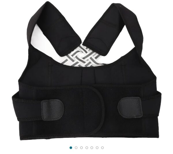 Asixxsix Posture Corrector for Women and Men, Breathable Elastic Back Brace, Adjustable Back Posture Corrector for Body Correction, Shoulder and Spine (L) | EZ Auction