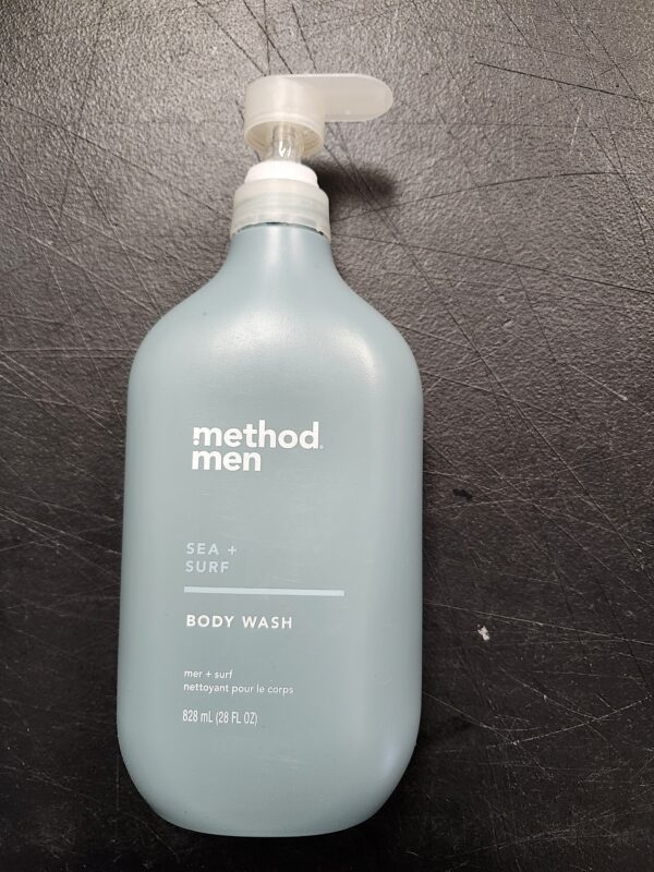 ***OPEN CONTAINER BUT FULL***Method Body Wash, Sea + Surf, Paraben and Phthalate Free, Biodegradable Formula, 28 oz, (Pack of 1) | EZ Auction