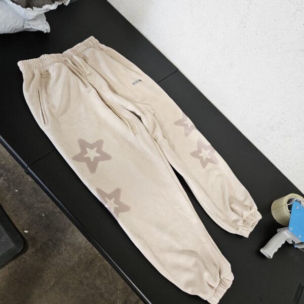 SIZE S* Aelfric Eden Star Print Drawstring Sweatpants | EZ Auction