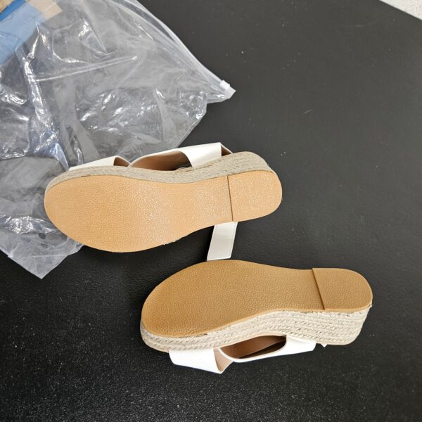 SIZE 8.5*Shoes Women's Ember Espadrille Sandal Wedge | EZ Auction