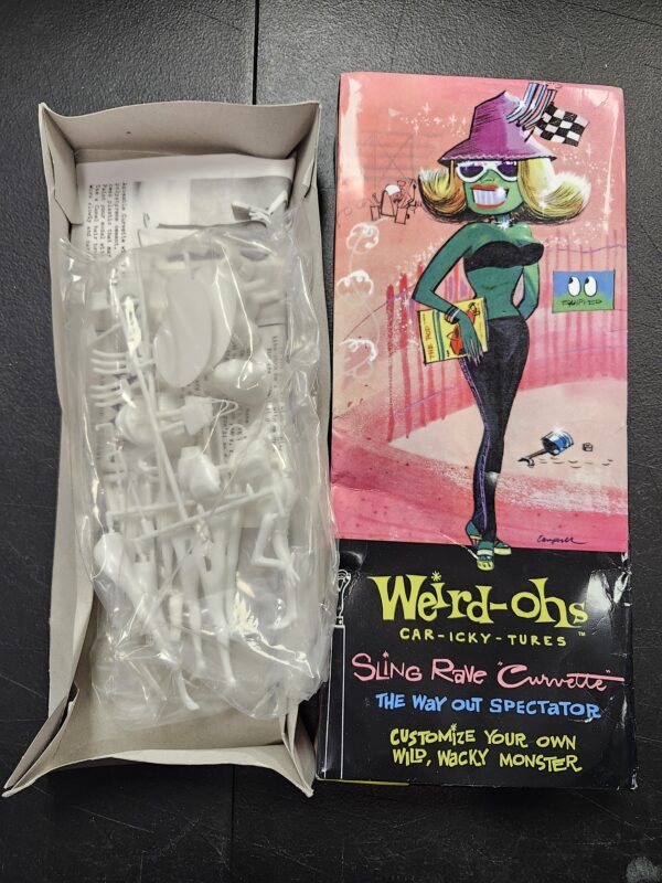 Hawk Weird-ohs Model Kits,Sling Rave Curvete, Retro 1960s St | EZ Auction