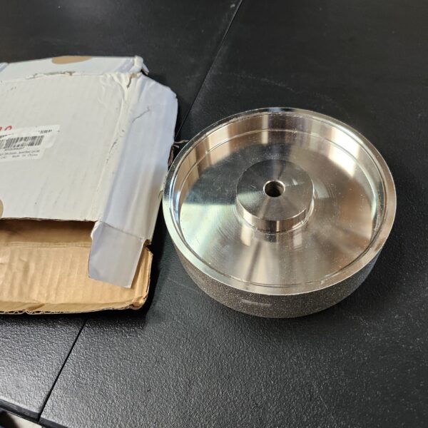 GYTYCATAH CBN Grinding Wheel, Dia 6" x 1.5" Wide with 1/2" Arbor, Diamond Grinding Wheel for Sharpening High Speed Steel, Grit 180 | EZ Auction