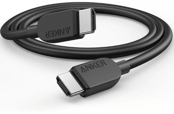 Anker HDMI Cable 8K@60Hz, 3ft Ultra HD 4K@120Hz HDMI to HDMI Cord, 48 Gbps Certified Ultra High-Speed HDMI Cable, Compatible with Playstation 5, Xbox, Samsung TVs, and More | EZ Auction