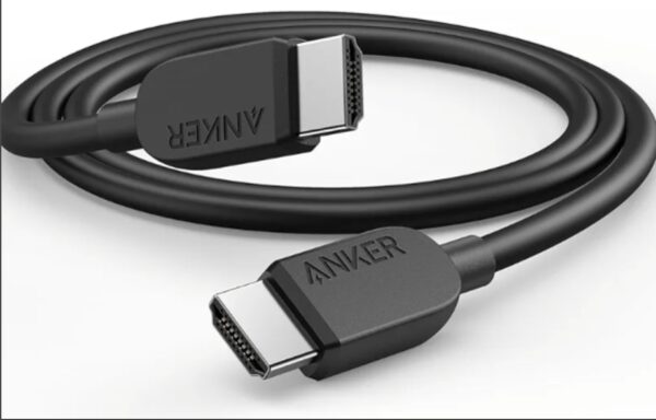 Anker HDMI Cable 8K@60Hz, 3ft Ultra HD 4K@120Hz HDMI to HDMI Cord, 48 Gbps Certified Ultra High-Speed HDMI Cable, Compatible with Playstation 5, Xbox, Samsung TVs, and More | EZ Auction