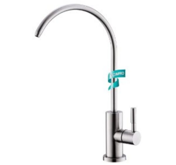 Water Filter Faucet, Kicimpro Drinking Water Faucet Fits Most Reverse Osmosis and Water Filtration System for Kitchen Bar Sink in Non-Air Gap SUS304 Stainless Steel Modern Brushed Nickel Lead-Free | EZ Auction