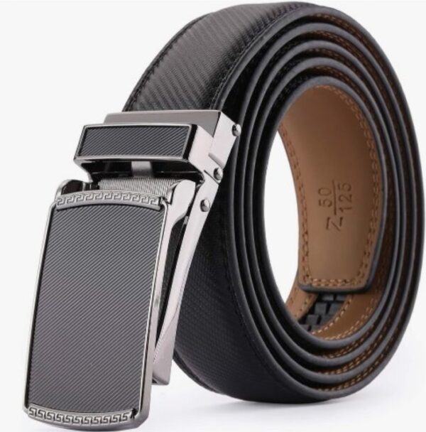 ***Looks Like Small-Medium Size***Mens Dress Belt - Ratchet Belt Leather 1 1/4" Comfort Click - Perfect Companion to Mens Dress Shoes | EZ Auction