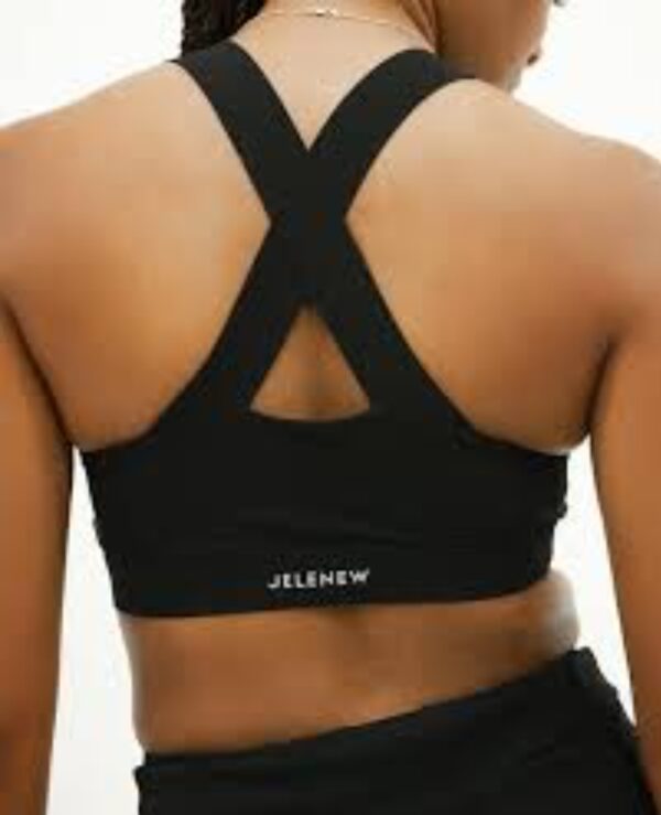 *** SIZE M/8 ***Black Sports Bra JELENEW | EZ Auction