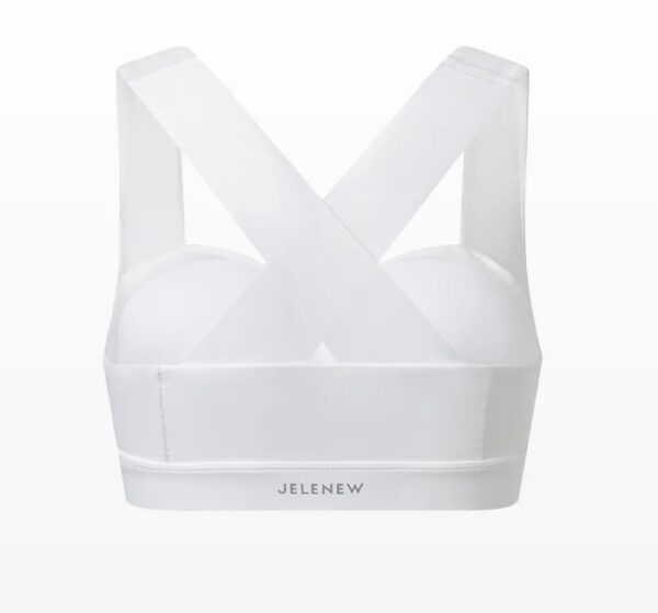 *** SIZE M/8 *** White Sports Bra JELENEW | EZ Auction