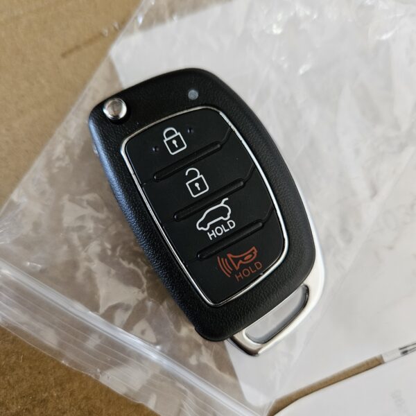 Replacement Key Fob Case fit for Hyundai Sonata Santa Fe Flip Key Remote Control Key Fob Shell | EZ Auction