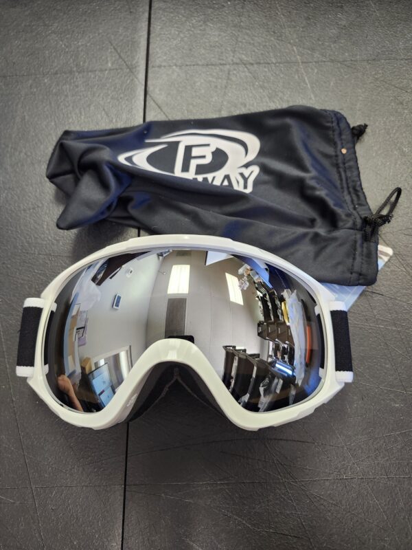 findway Ski Goggles OTG - Over Glasses Snow/Snowboard Goggles for Men, Women & Youth - 100% UV Protection | EZ Auction