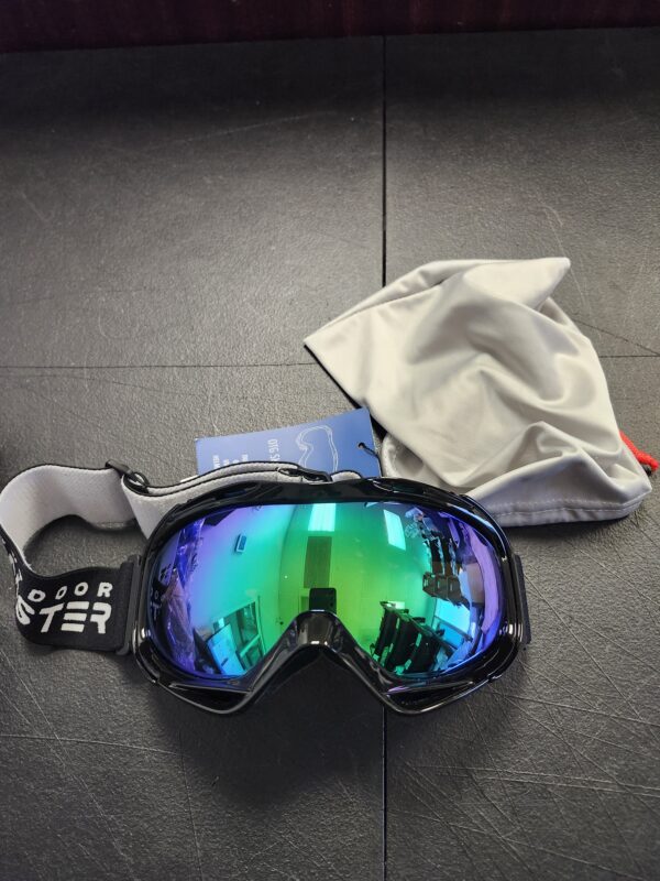 OutdoorMaster OTG Ski Goggles - Over Glasses Ski/Snowboard Goggles for Men, Women & Youth - 100% UV Protection | EZ Auction