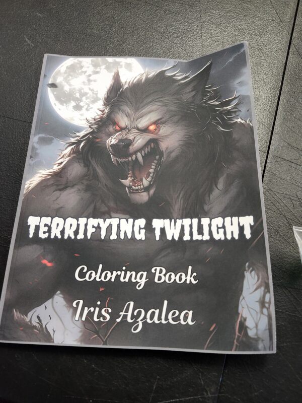 Terrifying Twilight: 50 Scary Werewolves Coloring Book for Adult and Teens - Unleash the Fear with Intricate Images: Adult Coloring book of Scary ... and explorng creativity (Horror Collection) | EZ Auction