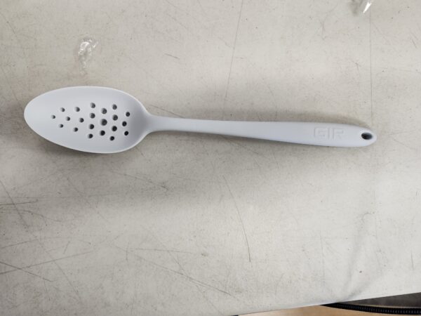 GIR: Get It Right | Heat-Resistant up to 550ÁF | Seamless, Nonstick Perforated Kitchen Spoons for Mixing, Cooking, and Stirring | Perforated - 13 IN, Studio | EZ Auction