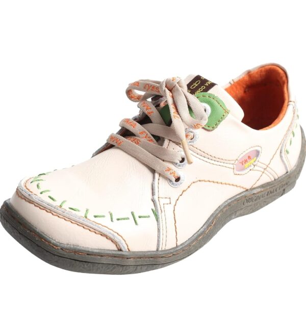 SIZE 8* TMA EYES Hand Stitching Leather Women's Sneaker | EZ Auction