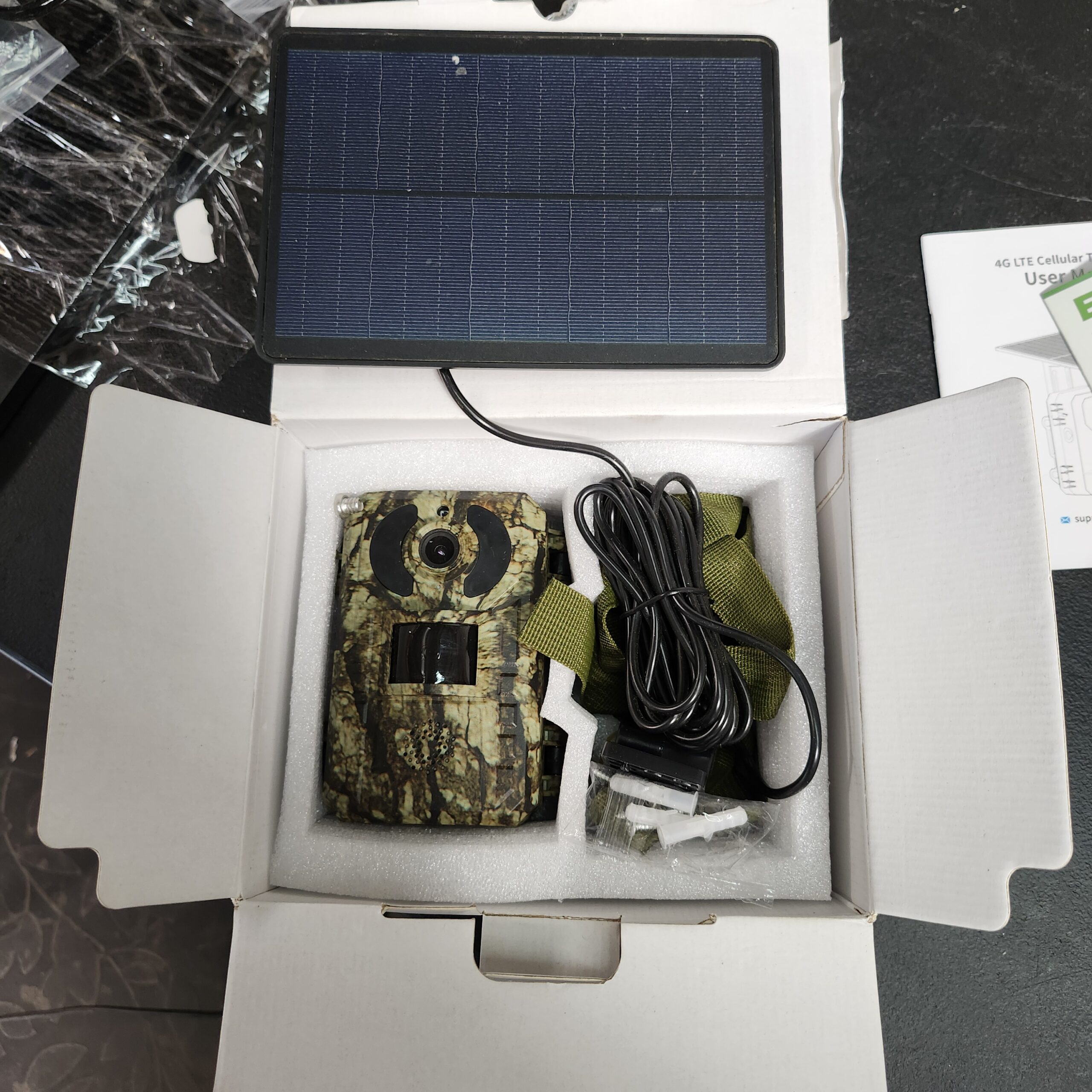 4G LTE 2.5K Live Feed Cellular Trail Camera, Game Trail Cameras That