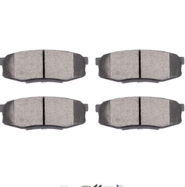 8 pieces* D1304 Rear Semi-Metallic Brake Pads Sets Fit For Lexus LX570 2008-2011 2013-2018,For Toyota Land Cruiser 2008-2011 2013-2018,For Toyota Sequoia 2008-2018,For Toyota Tundra 2007-2018 | EZ Auction
