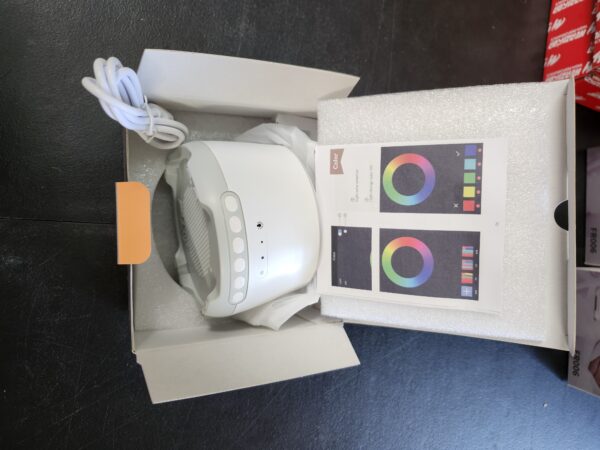 White Noise Sleep Aid Machine with Bluetooth Speaker App | EZ Auction