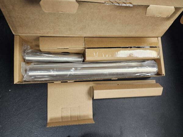 Jones Stephens S02055 5 FT Aluminum Shower CURTAIN ROD | EZ Auction