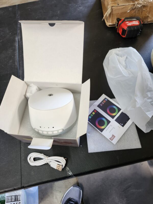 White Noise Sleep Aid Machine with Bluetooth Speaker App | EZ Auction