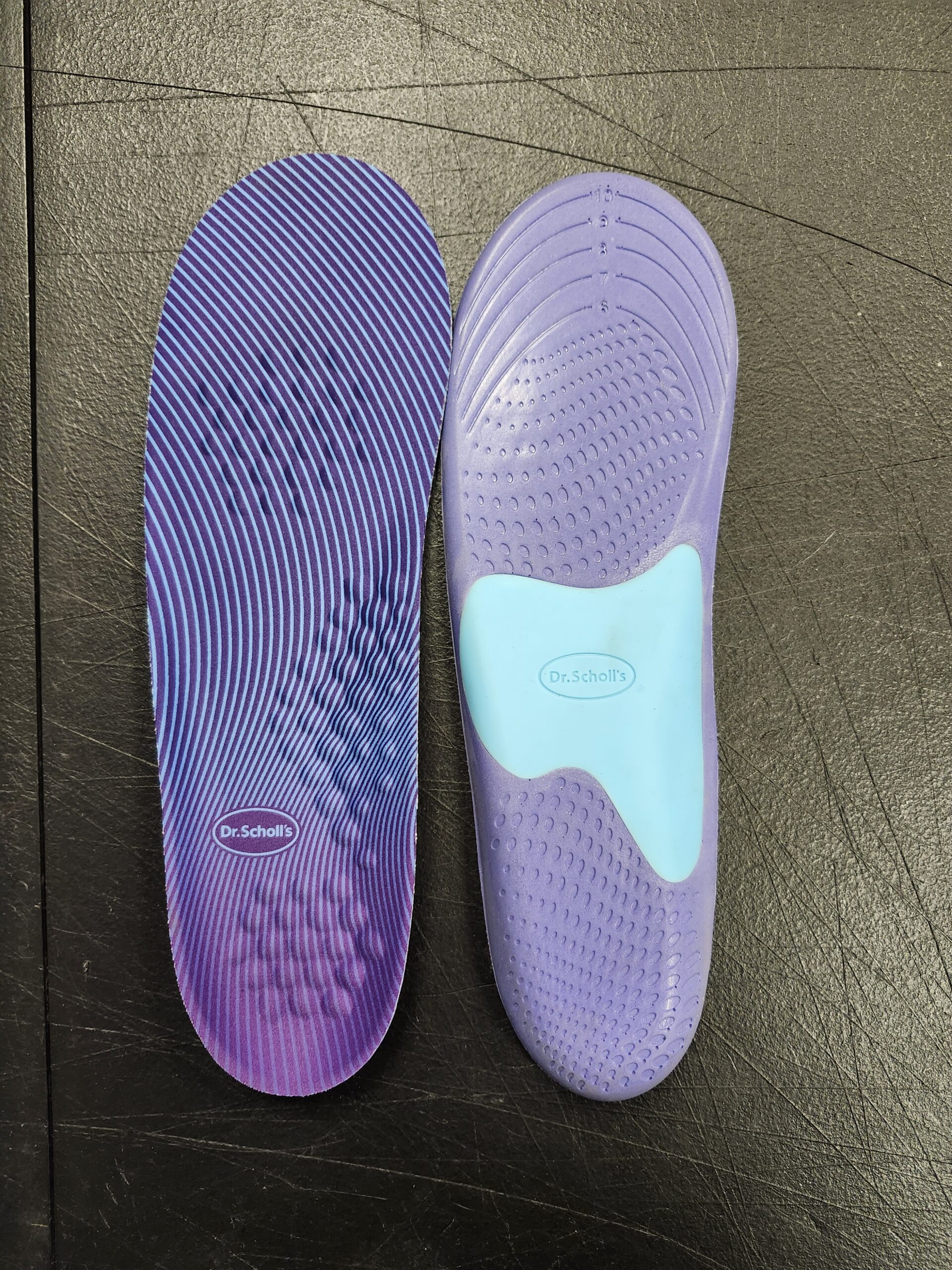 Dr. Scholl's Walk Longer Insoles, Comfortable Plush Foam Cushioning ...