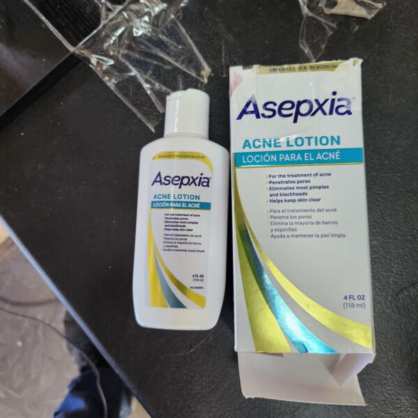 ***USED***ASEPXIA Acne Astringent Lotion 1.86% Salicylic Acid for Pimples Blackheads Clogged Pores, 4 oz | EZ Auction