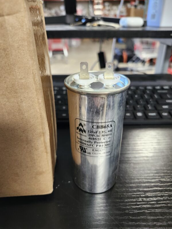 CBB65A Run Capacitor 250VAC 250V AC 140uF 140 uF 140MFD 40/85/21 C P1 50/60Hz 10000AFC PB1300 | EZ Auction