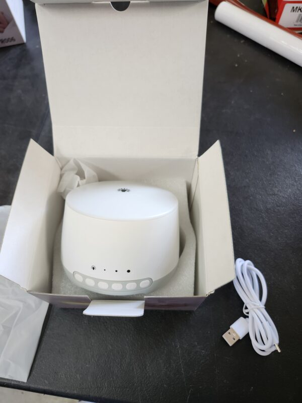 White Noise Sleep Aid Machine with Bluetooth Speaker App | EZ Auction