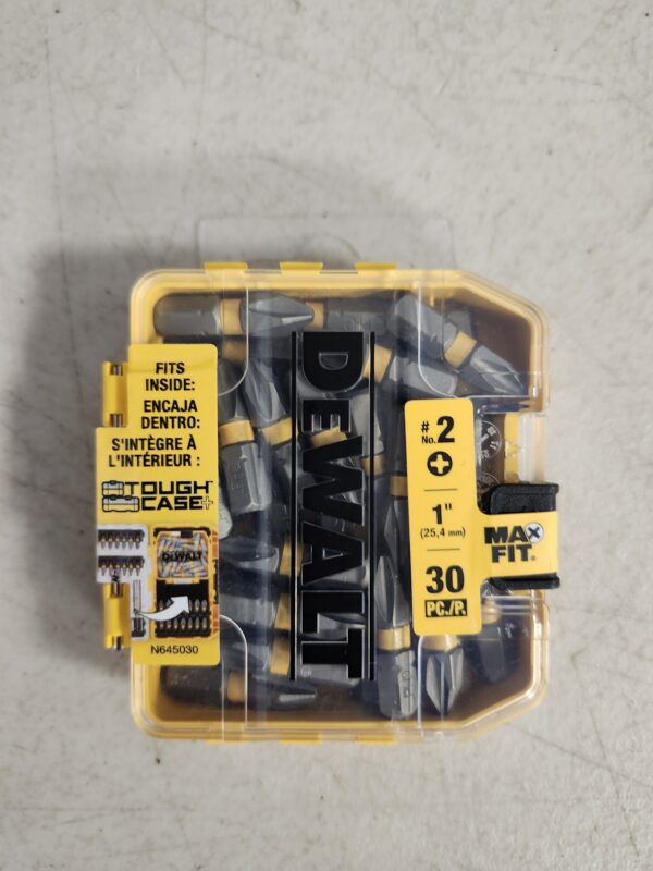 DeWalt Max Fit Phillips #2 X 1 in. L Insert Bit S2 Tool Steel 30 pc | EZ Auction