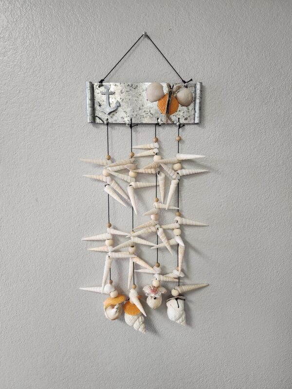 *** PICTURE FOR REFERENCE***ARTISINAL IMPORTED HANDMADE AUTHENTIC SEASHELL WINDCHIME | EZ Auction